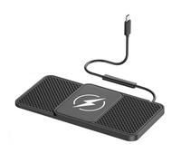 LXCMQL Cargador Inalámbrico Coche para Fiat Sedici/Siena Petra Palio/Strada, Type-C/USB Cargador Rápido Almohadilla de Carga Sin Cables Antideslizante,A 30cm Cable Type-C Plug