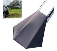 LXCMQL Toldo Coche para VW Atlas Nivus Tacqua Taigo Taigun Talagon 2016-2025 2026+, Impermeable Protección Solar Exterior Portátil Refugio para Toldo Trasero y Lateral de Coche