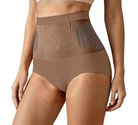 LXGKEKSKG 4-in-1 Sculpting Shorts for Women Burning Yoga Pants Underwear High Waisted Tummy Control Panties Seamless Compression Briefs