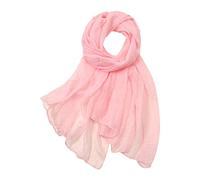 LXGKEKSKG Bufanda de seda fina gasa color sólido multicolor informal verano mujer solar protectora ligera elegante pañuelo (One Size)