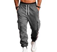 LXGKEKSKG Pantalones cargo multifuncionales para el día a día, tiempo libre y al aire libre. Pantalones de trabajo robustos con versatilidad, elásticos, cómodos, prácticos bolsillos, ideales para ropa