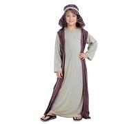 LXGKEKSKG Pastor del Traje NiñO Niña Judío Que Natividad Hebreo an Joseniño Virgen María Navidad para FiestasInfantiles y Celebraciones Ideal para niños