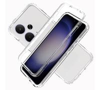 LXHGrowH Funda para Realme 14 5G / Realme 14T 5G, Fundas Completa Anti-Shock [360°] Full Body Protección, Carcasa Anti-arañazos Protector de Pantalla Incorporado, Cover Doble, Transparente