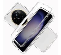 LXHGrowH Funda para Realme 14 Pro+ 5G / Realme 14 Pro Plus 5G, Carcasa Anti-Shock [360°] Full Body Protección, Fundas Anti-arañazos Protector de Pantalla Incorporado, Cover Doble [Transparente]
