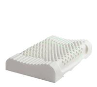 LXHZSY Almohada Latex Almohada de látex Natural Puro, protección for el Cuello, vértebras, Almohada ortopédica for el Cuidado de la Salud, Rebote Lento, 55x35cm