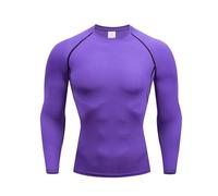 LXHZSY Camiseta Verano Hombre Camiseta Deportiva Ajustada de Manga Larga for Hombre, for Correr, Entrenamiento físico, Ciclismo, Holgada, de Verano(Color5,XL)