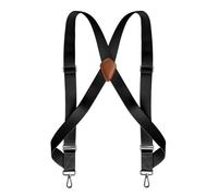 LXHZSY Tirantes Hombre Tirantes de camionero resistentes 3,5 cm ancho con espalda en X y dos ganchos giratorios laterales ajustables