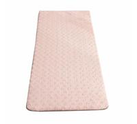 LXJDDLD Topper De Cama Spa De Cabeza Cuadrada,Protector De Colchón Para Camilla Masaje 3cm Espesor,Cojín Para La Cama Pestañas Con/Sin Orificio Respirar,Acolchado De Mesa Spa,Pink n,90x190cm