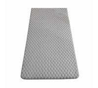 LXJDDLD Topper De Cama Spa De Cabeza Cuadrada,Protector De Colchón Para Camilla Masaje 3cm Espesor,Cojín Para La Cama Pestañas Con/Sin Orificio Respirar,Acolchado De Mesa Spa,Gray n,90x190cm