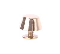 LXJLXD 1 pieza de accesorios de costura para bolsos de hombro, tachuelas inferiores, remaches con tornillo, Lgd, Cap height 6mm, upper diameter 8mm