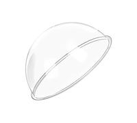 LXJLXD Cubierta de cúpula para gatos, torre pequeña para mascotas, para descansar, para cama, nido, cuenco de repuesto, torre para mascotas, acrílico transparente, fácil de montar