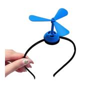 LXJLXD Diadema colorida con forma de hélice para adolescentes, para adultos, juego de rol, accesorio para carnaval, actuaciones, disfraz (azul)