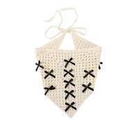 LXJLXD Elegantes diademas triangulares para el pelo, accesorios para cabina de fotos, diadema triangular para fiestas, festivales de música (lazo pequeño negro tria)