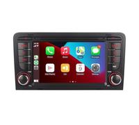 LXKLSZ Radio de Coche Compatible con inalámbrico Carplay/Android Auto para Audi A3 S3 RS3 2003-2012 con IPS Pantalla Táctil de Bluetooth/Mirror Link/FM/Am/USB/RDS