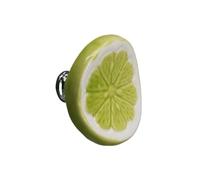 LXLAEOANG 1x Pomo de cerámica colorido for armario, mueble decorativo for cocina, cajón, armario, puerta, tirador de fruta, flor o verdura(Color 1)