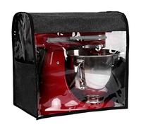 LXLAEOANG Funda para Batidora Accesorios de Cocina Impermeables for el hogar, Cubierta Antipolvo for licuadora, Suministros for máquina mezcladora, a Prueba Polvo(Black)