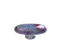 LXLAEOANG Perilla de ágata con forma rebanada for cajón, tirador armario, perilla decorativa for joyería, percha pared, for ropa baño, gabinete, 1 pieza/juego(Color 2)