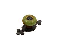 LXLAEOANG Perillas de cobre antiguas, cerámica, tiradores for cajones o gabinetes, coloridas for armarios cocina y muebles(Color 2)