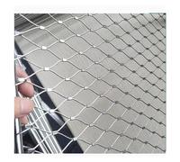 LXLDY Cable Flexible Malla Acero Inoxidable Malla Cuerda 5cm no es Fácil Romper para Jardín Barandilla Escalera se Puede Personalizar (1.5x5m/4.92x16.40ft)