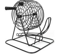 LXLUOO Deluxe Bingo Game Set ,Smooth Gameplay Bingo Cage Machine with Rotating Drum for Family Gatherings Friends Parties Senior Centers