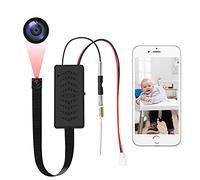 LXMIMI Mini Cámara WiFi, HD 1080P Cámara Espía Apoyo 2,4 y 5G WiFi con Detección de Movimiento para la Vigilancia de Seguridad en el Hogar Cámara App Vista Remota