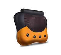 Lxn Almohada eléctrica multifuncional del masaje del cuerpo entero del massager del cuello, uso de Ministerio del Interior (Color : Orange)