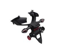 LXNBVC8ZS Moto Luz trasera freno Luz Guardabarros trasero para motocicleta, protección contra salpicaduras de rueda trasera, accesorios para CBR600RR CBR 600 F5 2013 2014 2015 2016