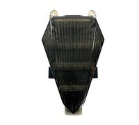 LXNBVC8ZS Moto Luz trasera freno Luz Luz de freno trasera una pieza 12 V, accesorio para motocicleta, señal giro LED integrada para YZF R6 2008-2016