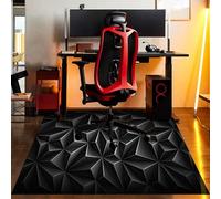 LXODOVZD 100 x 120 cm Alfombra Silla Gaming, Protector Suelo Silla de Escritorio, Alfombrilla de Protección para Suelos Duros, Protector Suelo Silla Ruedas, Tapete de Protección de Madera/baldosas