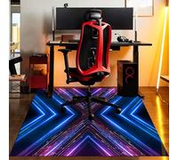LXODOVZD 120 x 150 cm Alfombra Silla Gaming, Alfombrilla para Silla de Oficina, Alfombra para Protección de Suelos Duros, Alfombrilla Protectora de Piso Duro, Tapete de Protección de Madera/baldosas