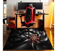 LXODOVZD 90 x 120 cm Alfombra Silla Gaming, Protector Suelo Silla de Escritorio, Alfombrilla de Protección para Suelos Duros, Protector Suelo Silla Ruedas, Tapete de Protección de Madera/baldosas
