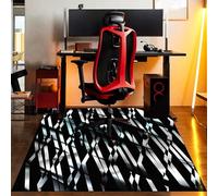 LXODOVZD 90 x 120 cm Alfombra Silla Gaming, Protector Suelo Silla de Escritorio, Alfombrilla de Protección para Suelos Duros, Protector Suelo Silla Ruedas, Tapete de Protección de Madera/baldosas