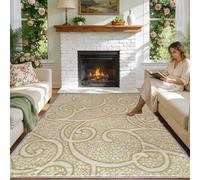 LXODOVZD Alfombra Salon Alfombras Habitacion Grandes Antideslizante Lavable Lavadora Moderna Carpete Dormitorio Sala Comedor Pie Cama Pelo Corto Carpet, Alfombras de Área 150x200cm/59.06x78.74inch