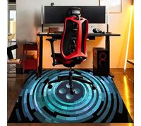 LXODOVZD Alfombra Silla Gaming Protector Suelo Silla Ruedas Alfombra Silla Escritorio Antideslizante Alfombra Oficina para Silla con Ruedas Alfombra Protectora Suelo Silla Alfombra Gamer 180 x 230 cm