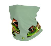 LXqlSS Divertidas ranas verdes, 1 cubrebocas, bufanda de enfriamiento solar, pasamontañas para hombres y mujeres