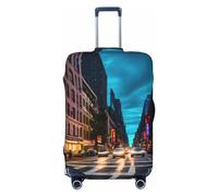 LXqlSS Fundas de equipaje de la ciudad de Nueva York aprobadas para maleta, protector de maleta para equipaje de 18 a 32 pulgadas, grande, calles de la ciudad de Nueva York, L, Calles de la ciudad de