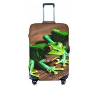 LXqlSS Funny Frogs - Fundas de equipaje aprobadas para maleta, protector de maleta para equipaje de 18 a 32 pulgadas, pequeño, ranas divertidas, S, Ranas divertidas, S