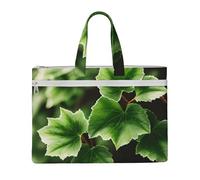 LXqlSS Ivy Blossoms Tree Print - Bolsa grande de lona para mujer, bolsa de trabajo con compartimento, profesor, uso diario