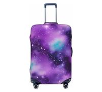 LXqlSS Magic Galaxy Sky - Fundas de equipaje para maleta, aprobadas, protector de maleta para equipaje de 18 a 32 pulgadas, morado galaxia mágica, tamaño XL, Magic Galaxy Sky Purple, XL
