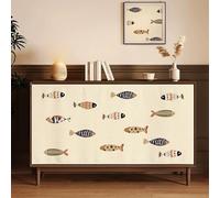 LXRHLIKG Cortinas para Armarios, Cortina de Polvo, Mezcla de Algodón y Lino, con Rieles Deslizantes Adhesivos, para Armarios, Fregaderos, Estantes y Lavadoras(Beige,140x70cm/55x27.5in)