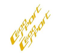LXSKJ Pegatina para carrocería Calcomanía De Accesorios Adhesivos para Motocicleta para BMW C600 Sport 2012 2013-2015(Gold)