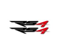 LXSKJ Pegatina para carrocería para Aprilia RS4 RS 4 Pegatinas Protectoras para Motocicletas(Black and Red)