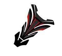 LXSKJ Pegatina para carrocería para Honda CBR650 F CBR650F, Protector De Almohadilla De Depósito para Motocicleta, Pegatinas Adhesivas(Rosso)