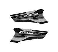 LXSKJ Pegatina para carrocería Pegatinas Protectoras para Depósito De Motocicleta para Honda CBR650R CB650 R CBR 650R 2019-2024 2023 2022 20201 2020(Grey)