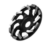 LxsNyvantic Disco De Pulido De Diamante De 125 Mm,disco Desbaste Hormigon,se Puede Utilizar Para Hormigón,piedra, Mampostería,adecuado Para Amoladoras Angulares Con Un Diámetro De Orificio De 22,23 Mm