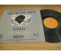LXT 2608. DVORAK. Symphony no 5 in E minor op 95. (new world). New Symphony Orchestra conducted by Enrique Jorda. ORANGE / GOLD LABEL.