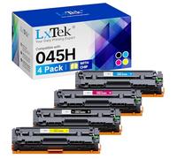 LxTek 045H CRG-045H Tóner Compatible para Canon Toner 045H para Canon MF633cdw Toner para i-SENSYS LBP633cdw MF655cdw MF635cx LBP613cdw MF631cn LBP611cn MF632cdw MF634cdw Impresora USB (4 Unidades)