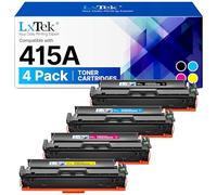 LxTek 415A W2030A Tóner para HP 415A 415X para 415A HP Toner para HP Color LaserJet Pro MFP M479fdw M479fnw M479dw M479fdn M479 M454dw M454dn M454 Impresora W2030X W2030X W2030 1X W20 32X W2033X (4