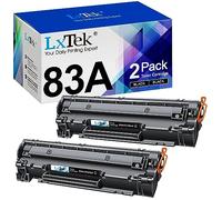 LxTek Tóner 83A CF283A para HP 83A CF283A CF283AD para HP Laserjet Pro MFP M125nw M127fs M127fw M127fn M225dw M125a para HP Laserjet Pro M201dw M201n MFP M225dn M127fp (2 Negro)