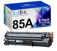 LxTek Cartucho de tóner compatible para HP 85A CE285A para usar con Laserjet Pro P1102W P1109W M1217NFW M1212NF (negro, 1 unidad)